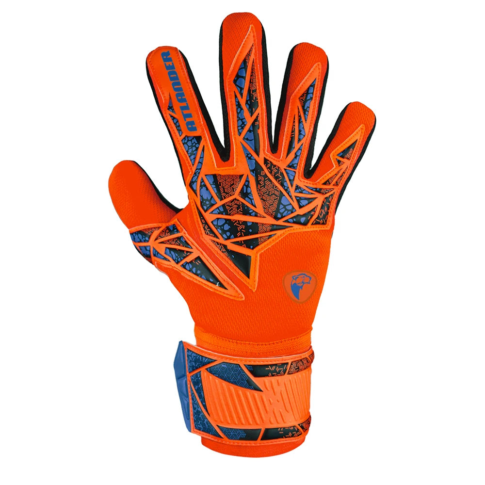Goalkeeper Gloves Kids Adults Anti-Slip Latex Football High Quality Soccer Strong Grip Match Training Wrist Strap Goalie Glove