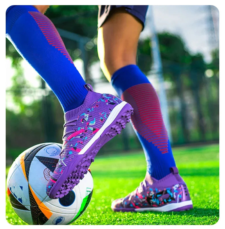 Men Football Shoes Society Soccer Shoes Sneaker Non Slip Professional Training Women Indoor Cleats Sports Wear Football Boots