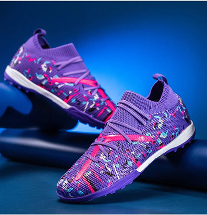 Men Football Shoes Society Soccer Shoes Sneaker Non Slip Professional Training Women Indoor Cleats Sports Wear Football Boots