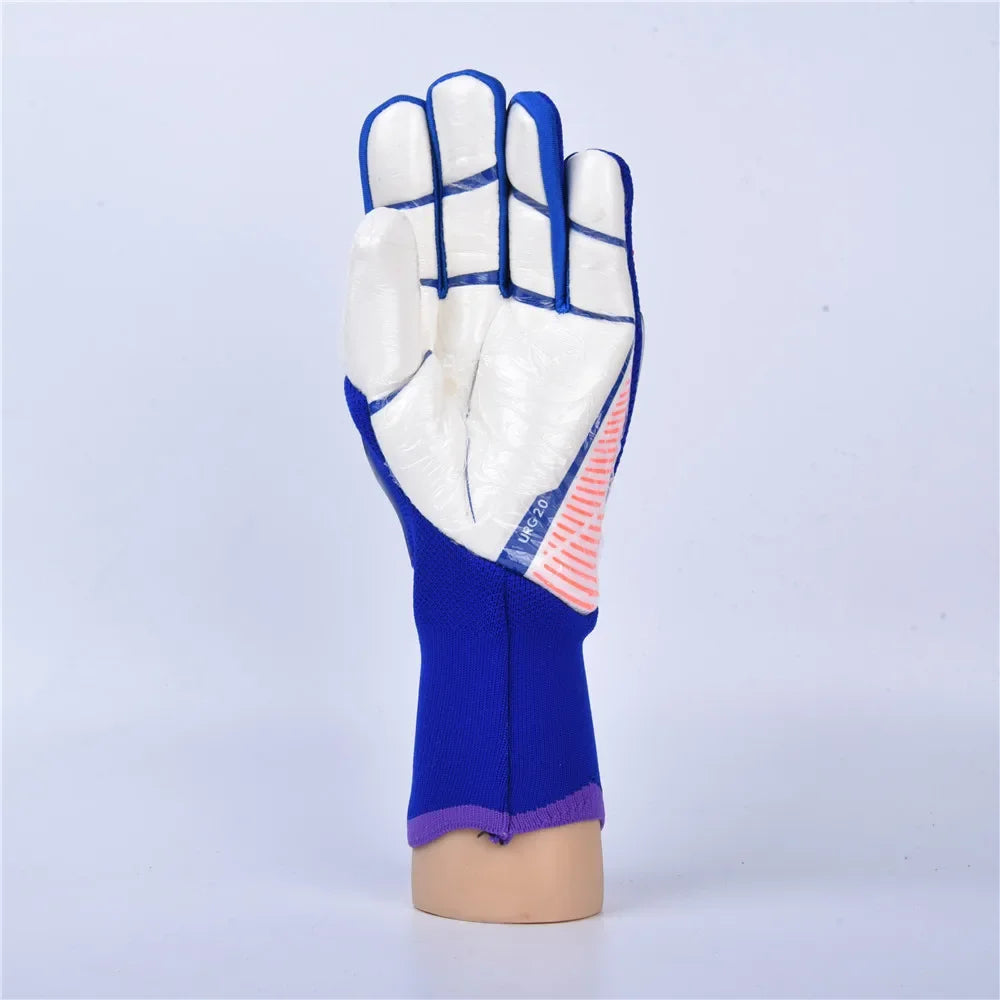 ROXXANA Kids Adults Goalkeeper Gloves Goalie Gloves Thicken Latex Football Soccer Anti-Slip Soccer Breathable Children Goalie