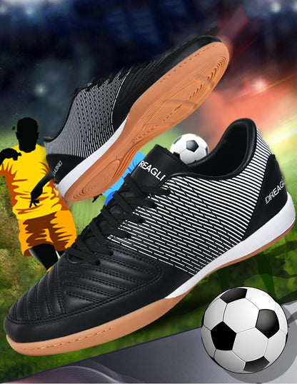 Indoor Soccer Cleats Men Professional Futsal Shoes Anti Skid Mens Football Boots Original Hard Court Chuteira Society Futebol