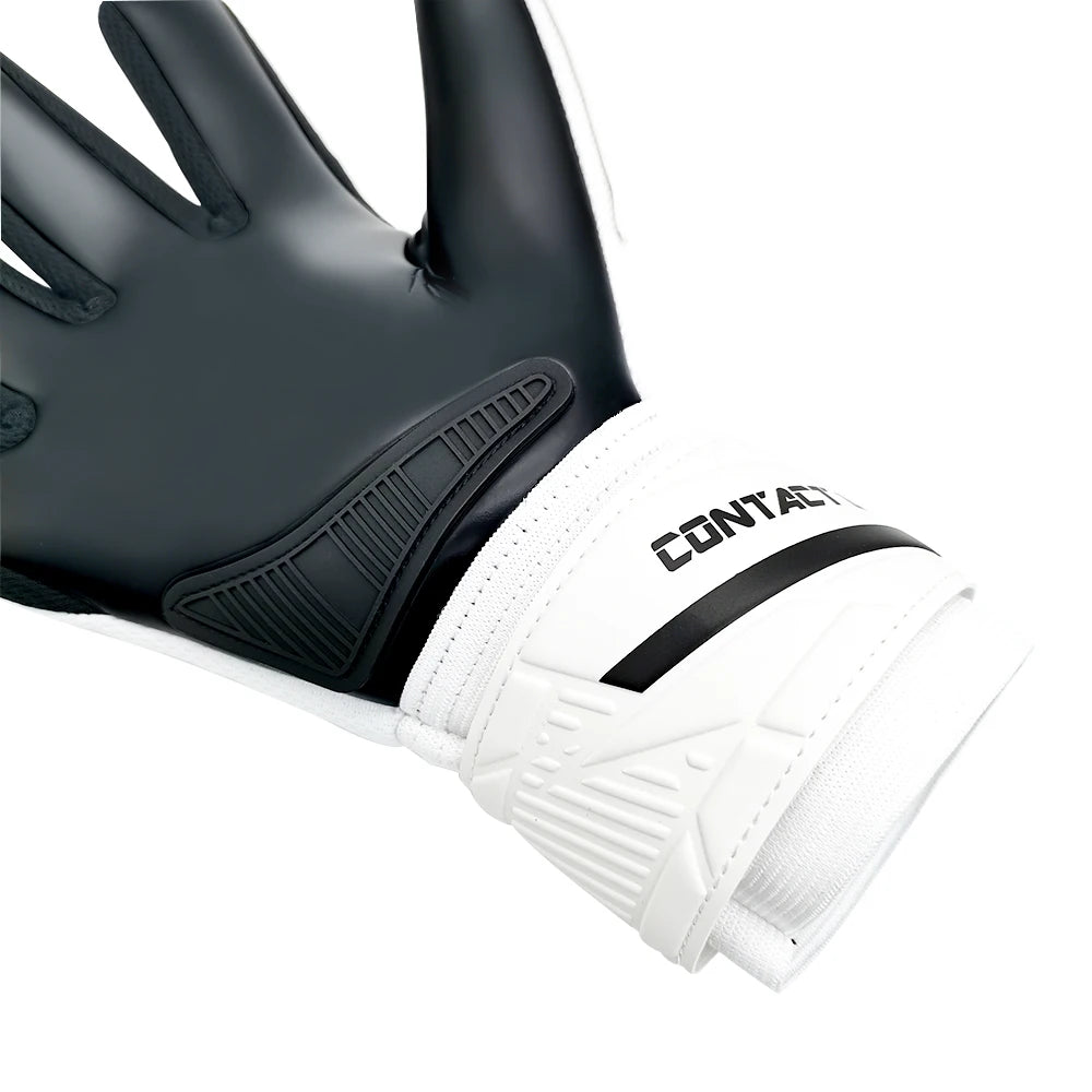 Goalkeeper Gloves Kids Adults Anti-Slip Latex Football High Quality Soccer Strong Grip Match Training Wrist Strap Goalie Glove