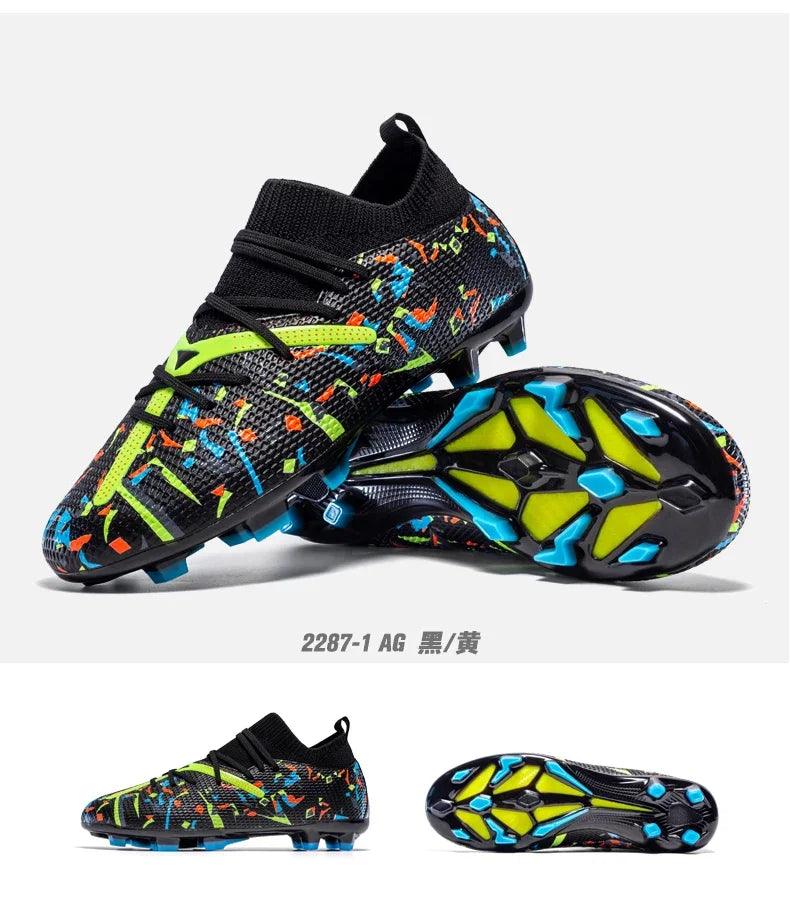 Men Football Shoes Society Soccer Shoes Sneaker Non Slip Professional Training Women Indoor Cleats Sports Wear Football Boots