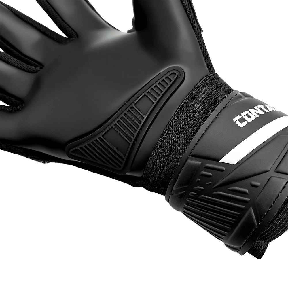 Goalkeeper Gloves Kids Adults Anti-Slip Latex Football High Quality Soccer Strong Grip Match Training Wrist Strap Goalie Glove