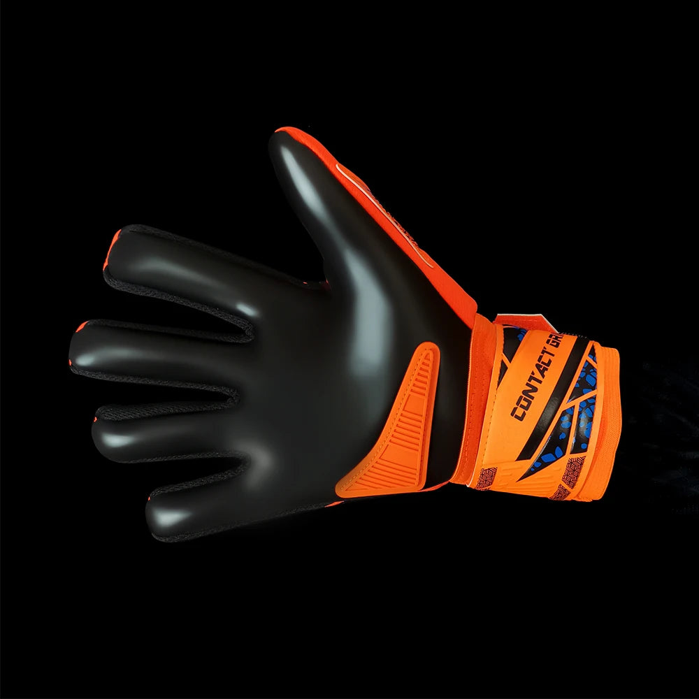 Goalkeeper Gloves Kids Adults Anti-Slip Latex Football High Quality Soccer Strong Grip Match Training Wrist Strap Goalie Glove