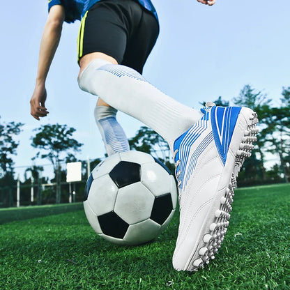 Men Soccer Shoes Professional Match Football Boots Futsal Wholesale Training Comfortable TF High-quality Non Slip Outdoor Shoes