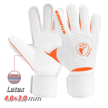Fingersave Goalkeeper Gloves Football Wrist Strap Latex Finger Save Guard Protection Kids Adult Soccer Strong Grip Goalie Glove