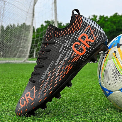 New Men Soccer Shoes Unisex Drop Shipping Football Boots Breathable Sports Cleats Professional Outdoor Ultralight Non-slip