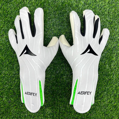 AERFEY Football Soccer Goalkeeper Gloves Thickened latex 4 mm Adults Teenager Goalkeeper Soccer Goalie Gloves