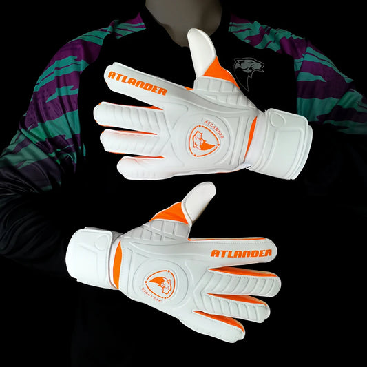 Fingersave Goalkeeper Gloves Football Wrist Strap Latex Finger Save Guard Protection Kids Adult Soccer Strong Grip Goalie Glove