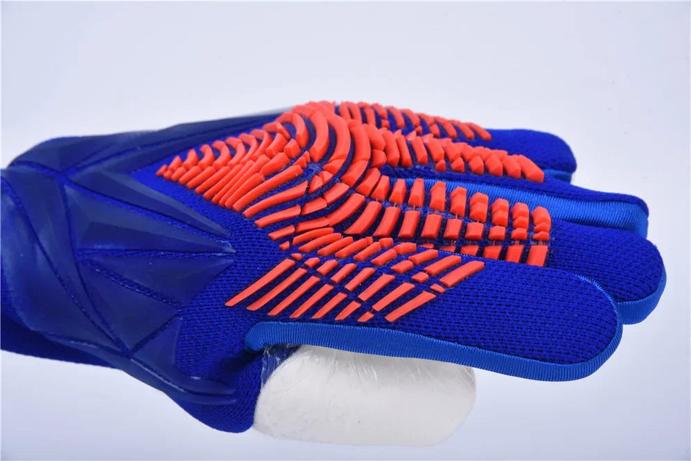 ROXXANA Kids Adults Goalkeeper Gloves Goalie Gloves Thicken Latex Football Soccer Anti-Slip Soccer Breathable Children Goalie