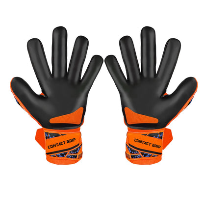 Goalkeeper Gloves Kids Adults Anti-Slip Latex Football High Quality Soccer Strong Grip Match Training Wrist Strap Goalie Glove