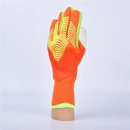 ROXXANA Kids Adults Goalkeeper Gloves Goalie Gloves Thicken Latex Football Soccer Anti-Slip Soccer Breathable Children Goalie