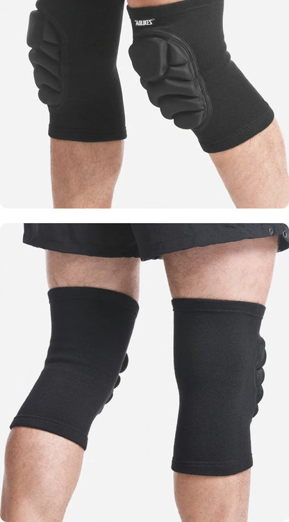AOLIKES 1 Pair Knee Pads, Anti-Slip Collision Avoidance Kneepads with Thick EVA Foam, for Volleyball, Football Dance Knee Sleeve