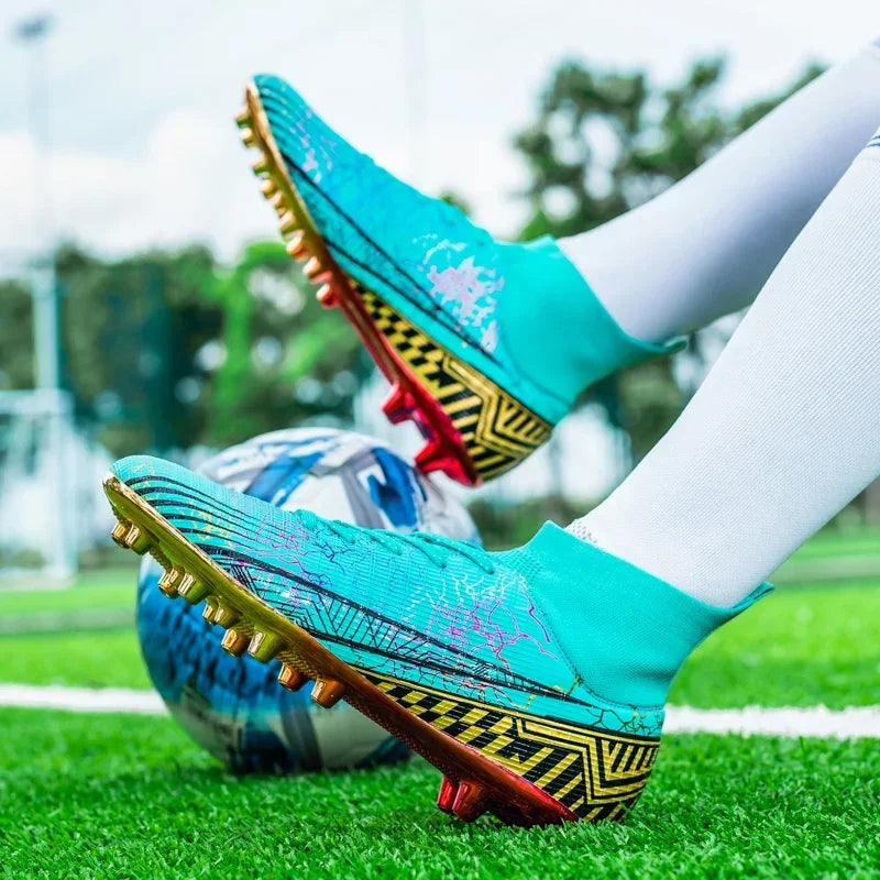 New Men Soccer Shoes Breathable Professional Unisex Non-slip Football Boots Sports New Cleats Drop Shipping Ultralight