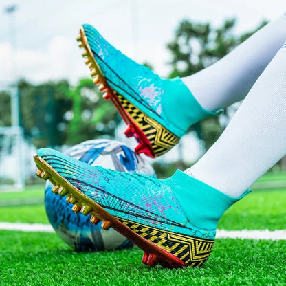 New Men Soccer Shoes Breathable Professional Unisex Non-slip Football Boots Sports New Cleats Drop Shipping Ultralight