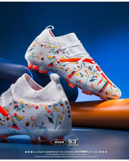 Men Football Shoes Society Soccer Shoes Sneaker Non Slip Professional Training Women Indoor Cleats Sports Wear Football Boots