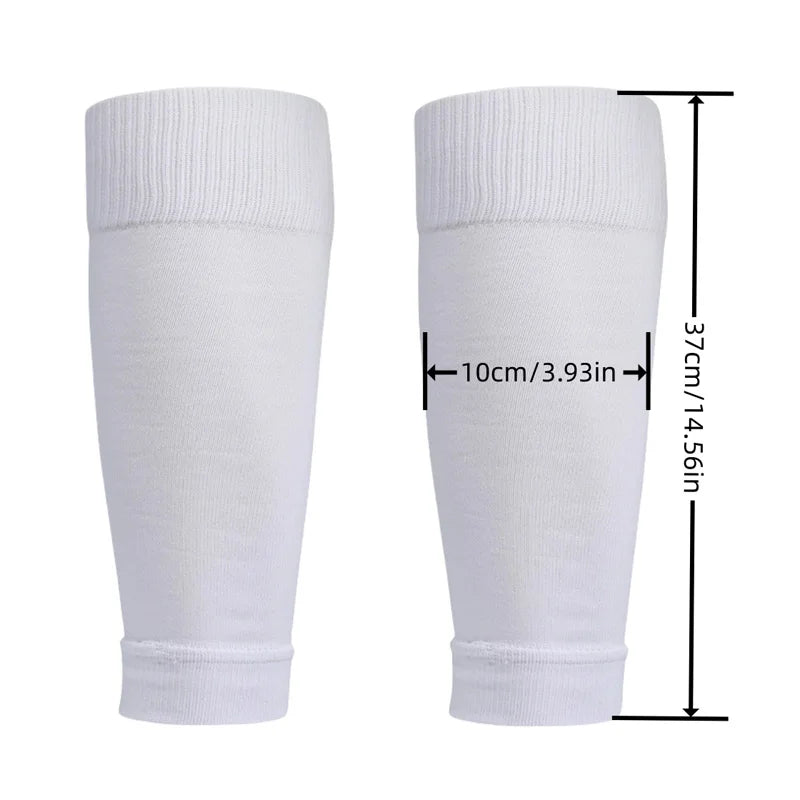 3 Pairs Set Men Grip Soccer Socks and Knee Pads Calf Sleeves Adult Youth Non Slip Leg Shin Guards for Basketball Football Sports