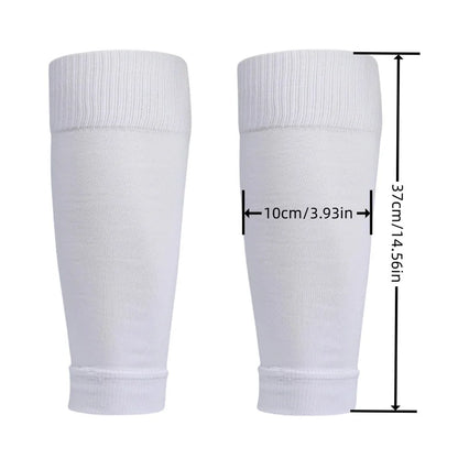 3 Pairs Set Men Grip Soccer Socks and Knee Pads Calf Sleeves Adult Youth Non Slip Leg Shin Guards for Basketball Football Sports