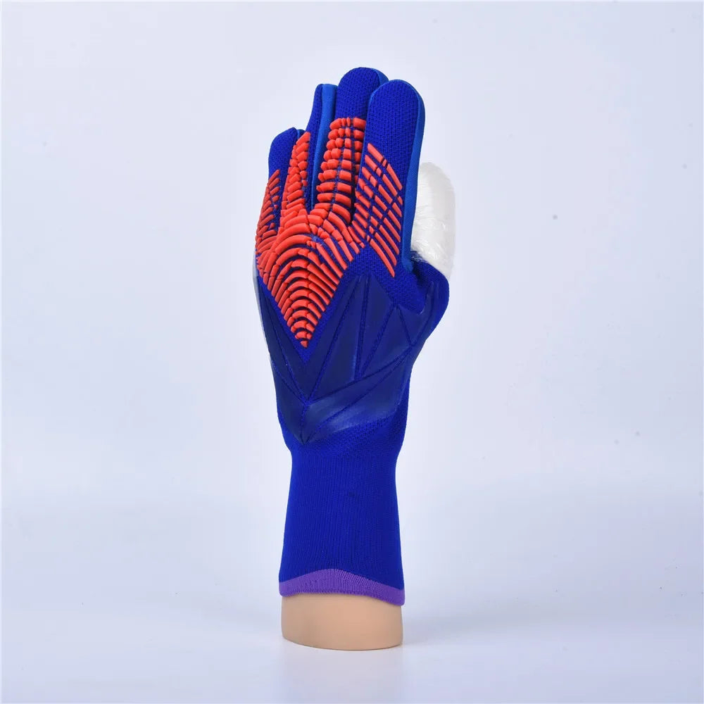 ROXXANA Kids Adults Goalkeeper Gloves Goalie Gloves Thicken Latex Football Soccer Anti-Slip Soccer Breathable Children Goalie