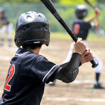 1 peça joelheira de compressão esportiva tipo colmeia para crianças/jovens de 5 a 15 anos, equipamento de proteção para basquete, beisebol e futebol americano