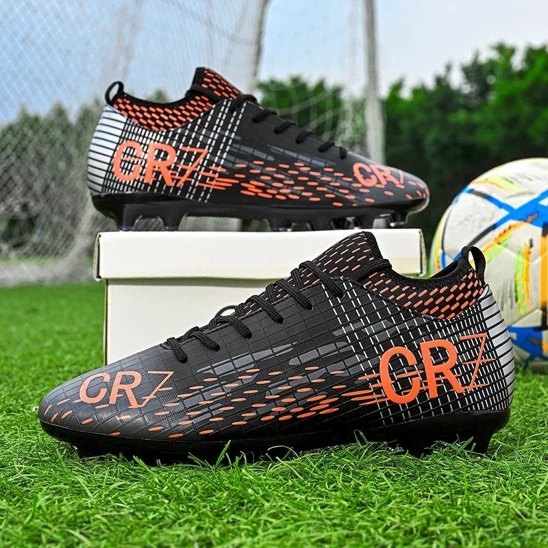 New Men Soccer Shoes Unisex Drop Shipping Football Boots Breathable Sports Cleats Professional Outdoor Ultralight Non-slip
