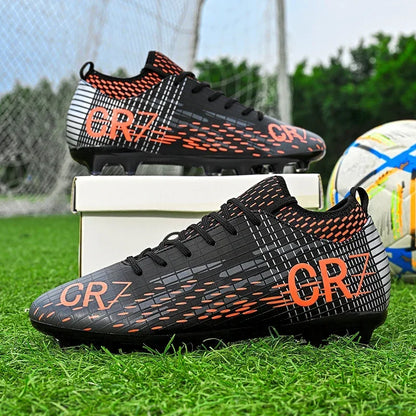 New Men Soccer Shoes Unisex Drop Shipping Football Boots Breathable Sports Cleats Professional Outdoor Ultralight Non-slip