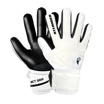 Goalkeeper Gloves Kids Adults Anti-Slip Latex Football High Quality Soccer Strong Grip Match Training Wrist Strap Goalie Glove