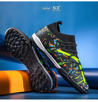 Men Football Shoes Society Soccer Shoes Sneaker Non Slip Professional Training Women Indoor Cleats Sports Wear Football Boots