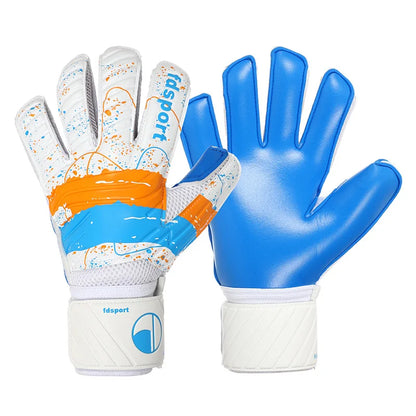 New Latex Football Goalkeeper Gloves Thickened Football Professional Protection Adults Teenager Goalkeeper Soccer Goalie Gloves