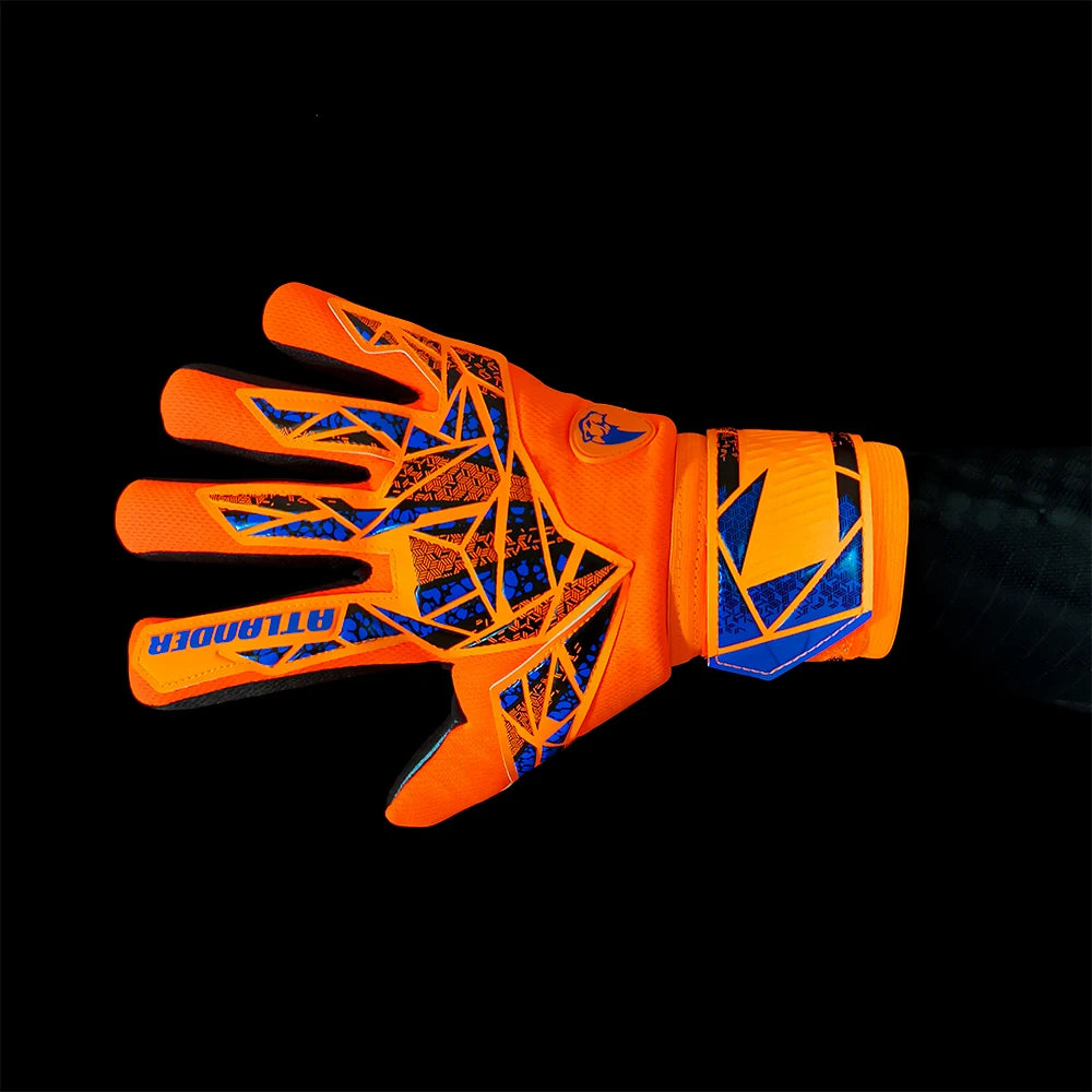 Goalkeeper Gloves Kids Adults Anti-Slip Latex Football High Quality Soccer Strong Grip Match Training Wrist Strap Goalie Glove