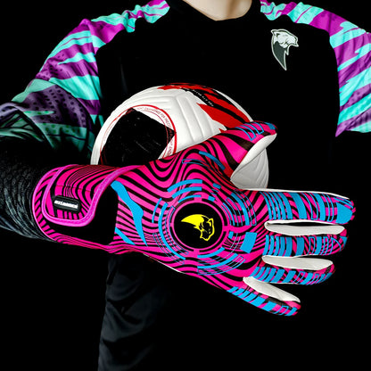 Professional Football Goalkeeper Gloves Kids Adults Latex Thickened Protection Child Goalkeeper Teenager Goalie Soccer Gloves