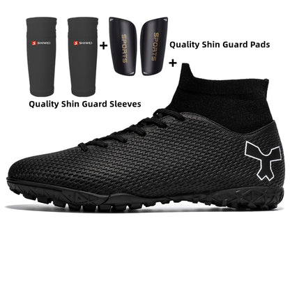 Quality Soccer Cleats for Men Soccer Shoes Society Boys Football Boots Children Football Shoes Sneakers Unisex Soccer Boots