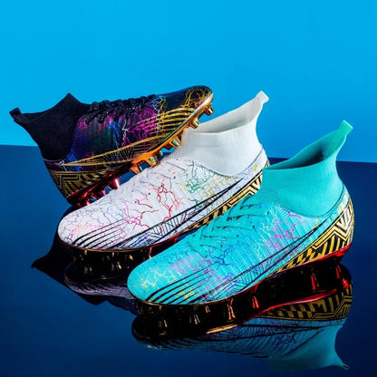 New Men Soccer Shoes Breathable Professional Unisex Non-slip Football Boots Sports New Cleats Drop Shipping Ultralight