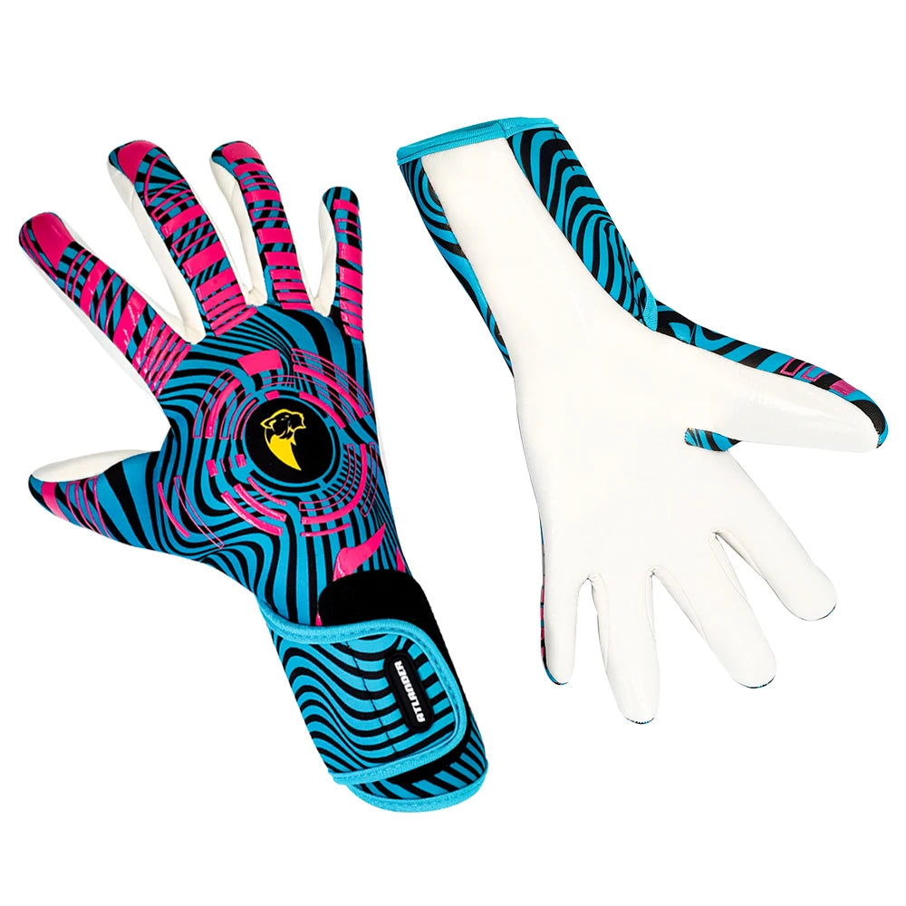 Professional Football Goalkeeper Gloves Kids Adults Latex Thickened Protection Child Goalkeeper Teenager Goalie Soccer Gloves