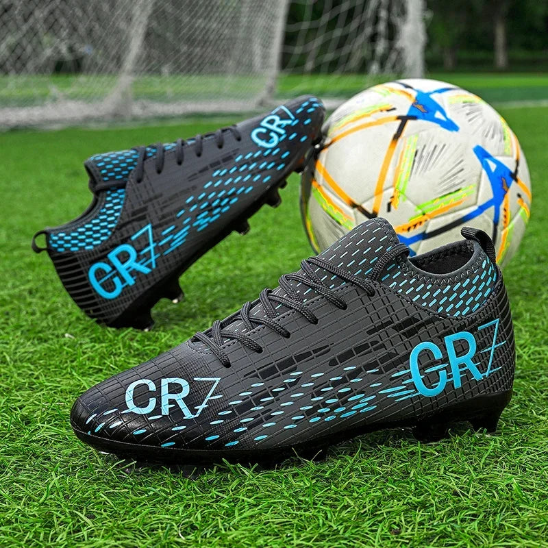 New Men Soccer Shoes Unisex Drop Shipping Football Boots Breathable Sports Cleats Professional Outdoor Ultralight Non-slip