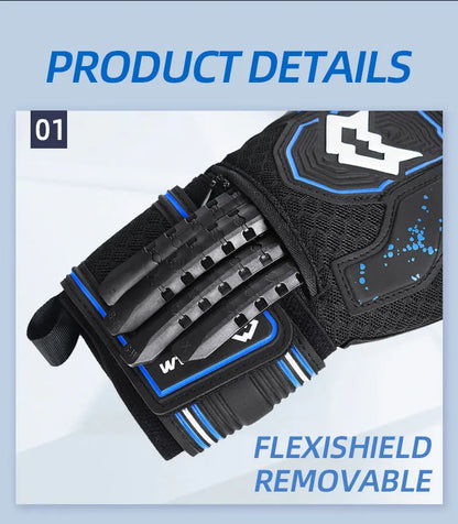Soccer Goalie Gloves Youth Adult, Pro-Level Goalkeeper Gloves, High Performance Soccer Gloves with Pro-Tek Fingersave,