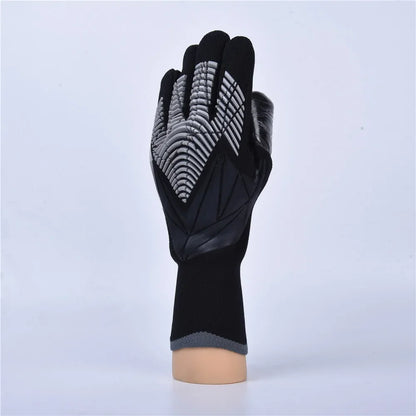 ROXXANA Kids Adults Goalkeeper Gloves Goalie Gloves Thicken Latex Football Soccer Anti-Slip Soccer Breathable Children Goalie