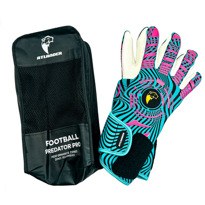 Professional Football Goalkeeper Gloves Kids Adults Latex Thickened Protection Child Goalkeeper Teenager Goalie Soccer Gloves