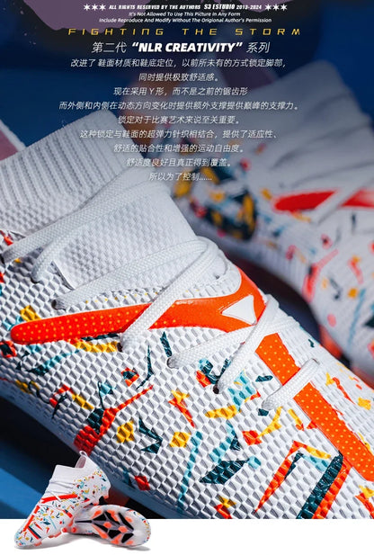 Men Football Shoes Society Soccer Shoes Sneaker Non Slip Professional Training Women Indoor Cleats Sports Wear Football Boots