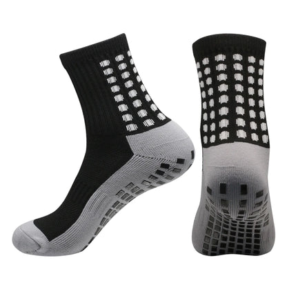 4PCS Set Non-Slip Viscose Football Socks with Drawstring Bag for Men & Women Outdoor Sports Running Basketball Leg Bandage