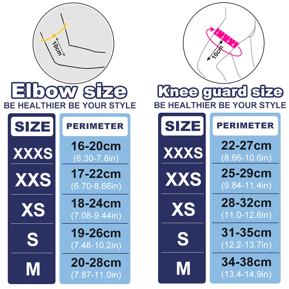 1Pair Thick Sponge Knee & Elbow Pads for Kids/Youth - Heavy-Duty Protective Gear for Basketball - Non-Slip Breathable Design