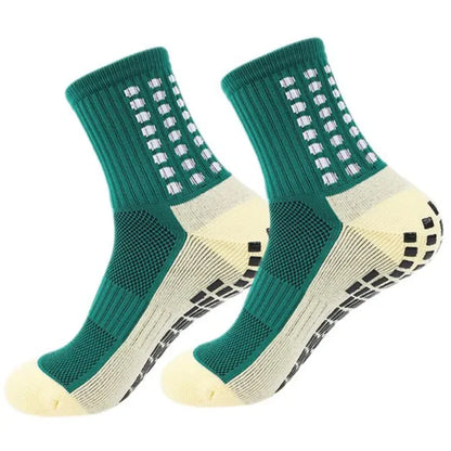 Grip Soccer Socks Anti Slip Non Slip Men's Athletic Socks for Football Basketball Sports, 1/10/12/20 Pair 2025