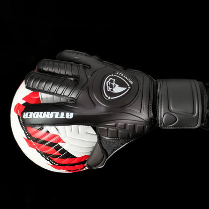 Kids Adult Fingersave Goalkeeper Gloves Football Wrist Strap Latex Finger Save Guard Protection Soccer Strong Grip Goalie Glove