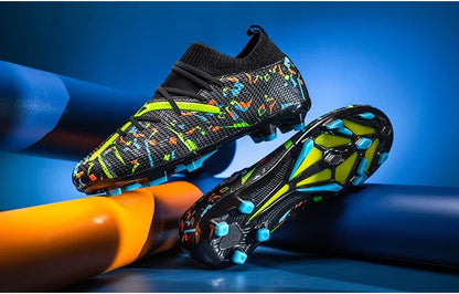 Men Football Shoes Society Soccer Shoes Sneaker Non Slip Professional Training Women Indoor Cleats Sports Wear Football Boots