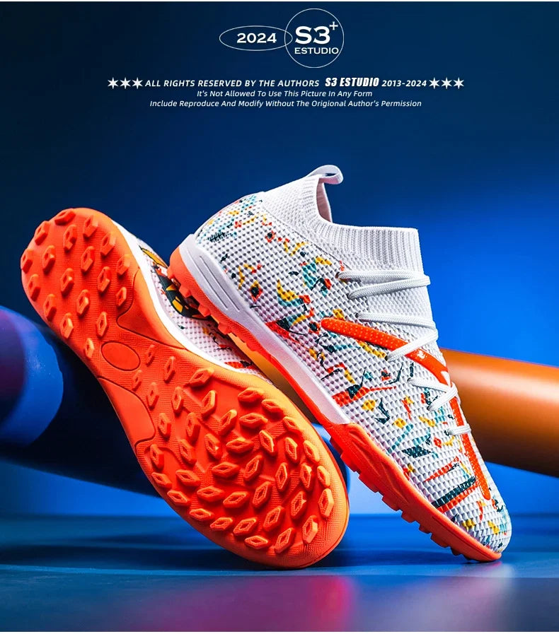 Men Football Shoes Society Soccer Shoes Sneaker Non Slip Professional Training Women Indoor Cleats Sports Wear Football Boots