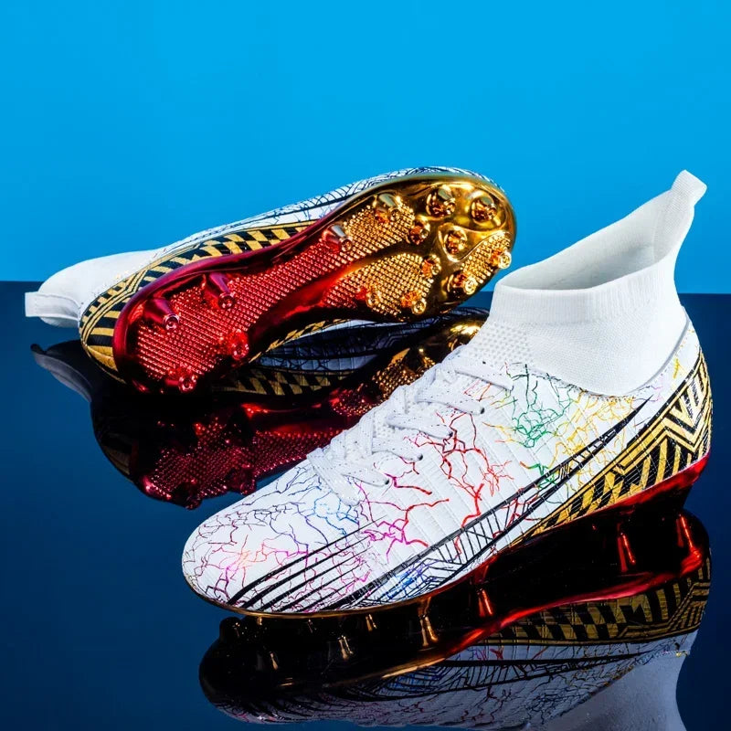 New Men Soccer Shoes Breathable Professional Unisex Non-slip Football Boots Sports New Cleats Drop Shipping Ultralight