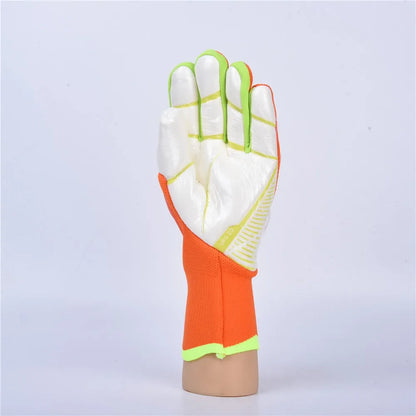 ROXXANA Kids Adults Goalkeeper Gloves Goalie Gloves Thicken Latex Football Soccer Anti-Slip Soccer Breathable Children Goalie