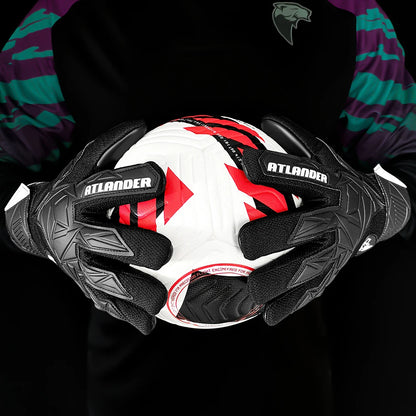 Goalkeeper Gloves Kids Adults Anti-Slip Latex Football High Quality Soccer Strong Grip Match Training Wrist Strap Goalie Glove