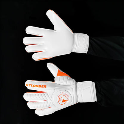 Kids Adult Fingersave Goalkeeper Gloves Football Wrist Strap Latex Finger Save Guard Protection Soccer Strong Grip Goalie Glove